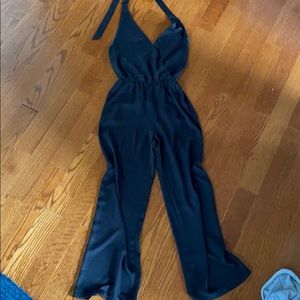 Black formal jumpsuit